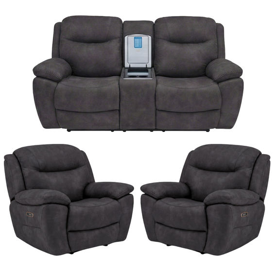 Arlington 2 Seat Theater Suite Charcoal (Save $109.20) Arlington 2 Seat Theater Suite Charcoal (Save $109.20)