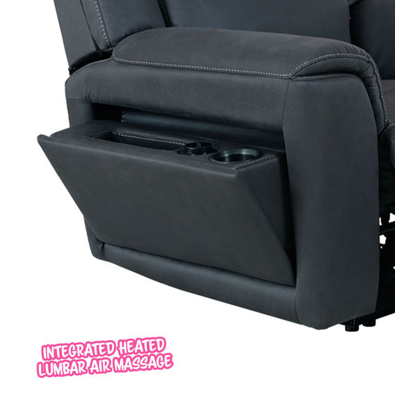 Monarch 2 Seat Electric Recliner Brahma Jet