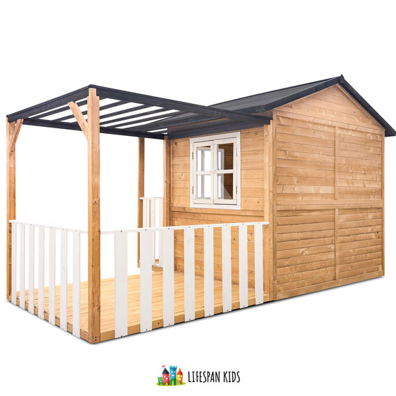 Lifespan Kids Burleigh Cubby House with Pergola Lifespan Kids Burleigh Cubby House with Pergola