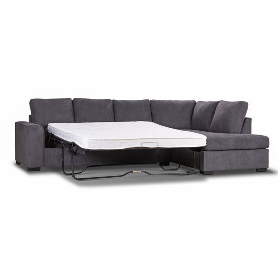 Kristie 3 Seater Sofa Bed with RHF Chaise Kristie 3 Seater Sofa Bed with RHF Chaise