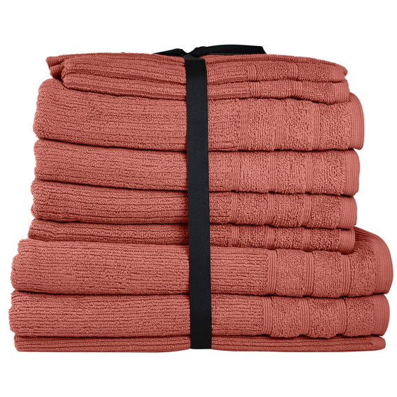 Cairo 11 Piece Towel Pack - Rose Mist Cairo 11 Piece Towel Pack - Rose Mist