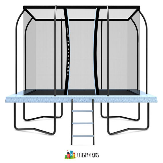 Lifespan Kids BounceZone M Rectangular Spring Trampoline Set Lifespan Kids BounceZone M Rectangular Spring Trampoline Set