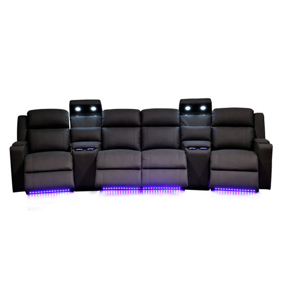 Academy Home 4-Seater Theatre Black
