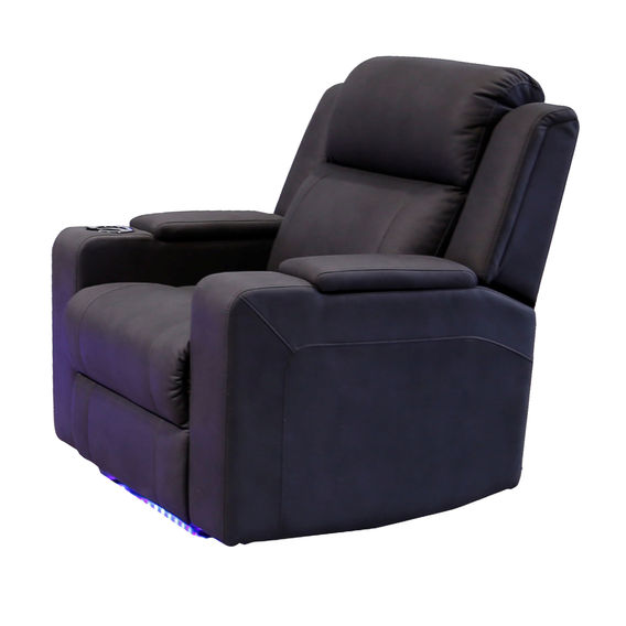 Academy Recliner in Black Academy Recliner in Black
