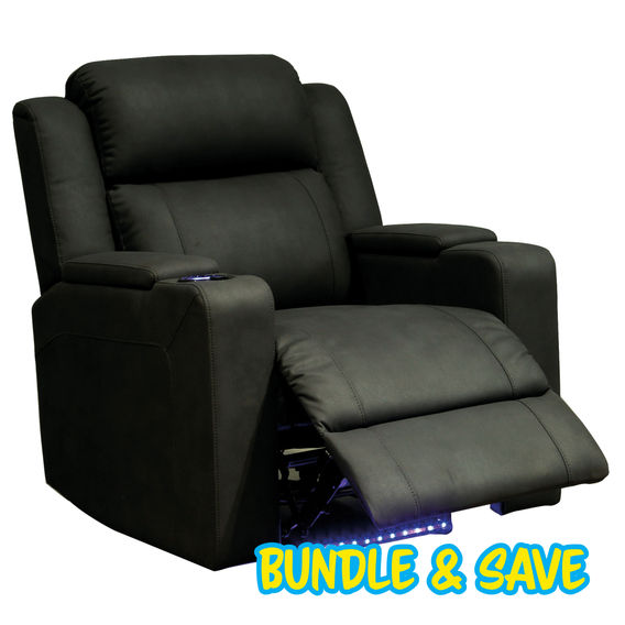 Academy 2-Seater Bundle Black (Save $109.20)