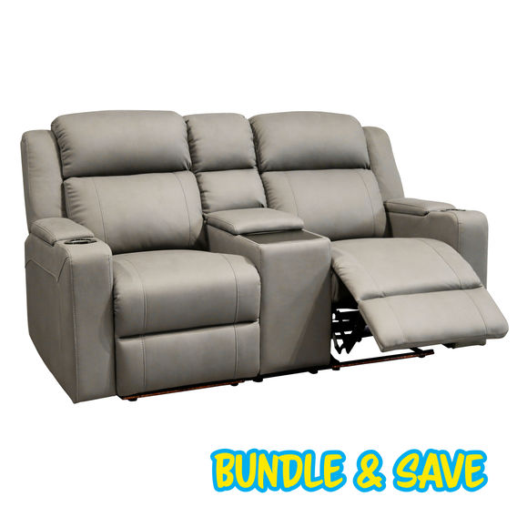 Academy 2-Seater Bundle Grey (Save $109.20)