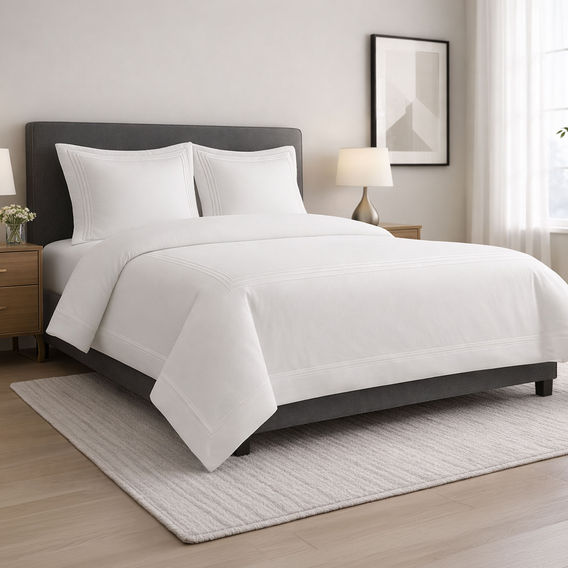 Signature Collection Bedding Set KB - White Signature Collection Bedding Set KB - White