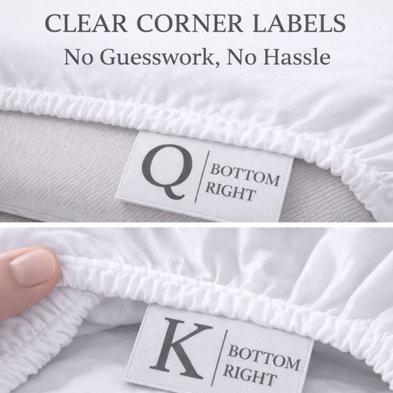 Signature Collection Bedding Set QB - White