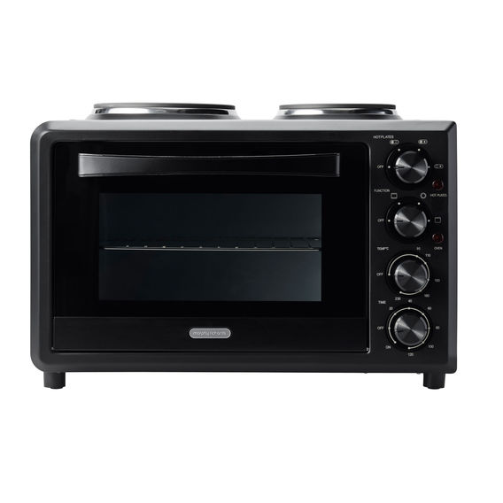 Morphy Richards 32L Benchtop Convection Oven with Hot Plates - Black