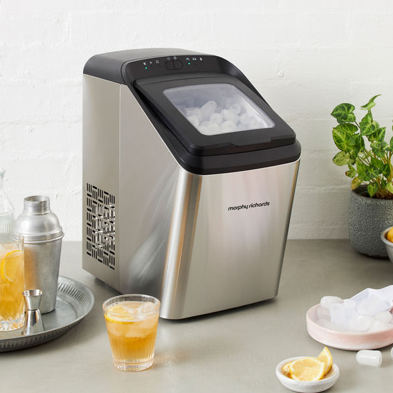 Morphy Richards Ice Maker 15kg - Stainless Steel
