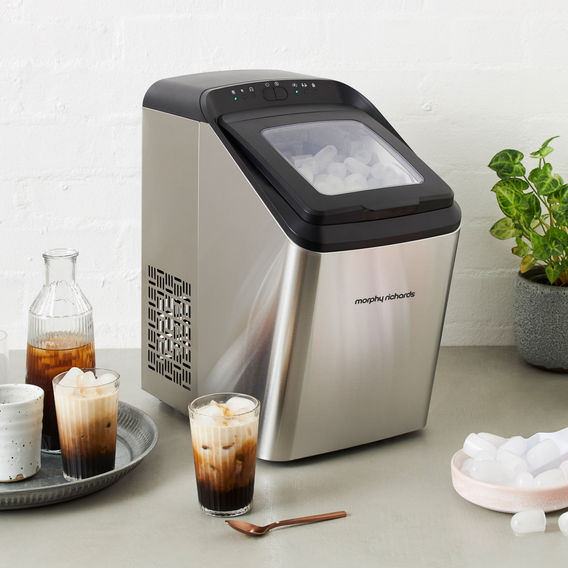 Morphy Richards Ice Maker 15kg - Stainless Steel