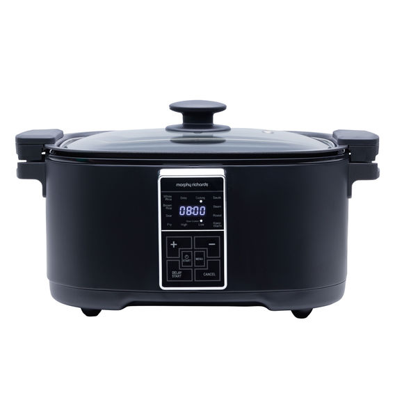 Morphy Richards Digital 6.5L Slow Cooker - Matte Black
