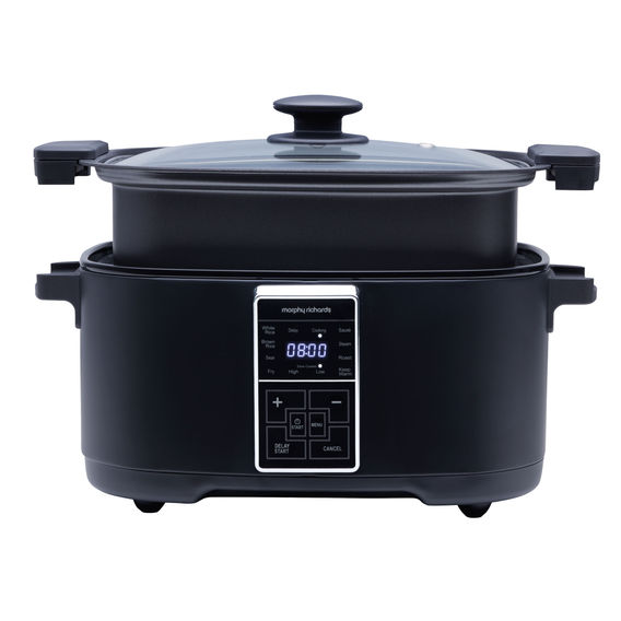 Morphy Richards Digital 6.5L Slow Cooker - Matte Black Morphy Richards Digital 6.5L Slow Cooker - Matte Black