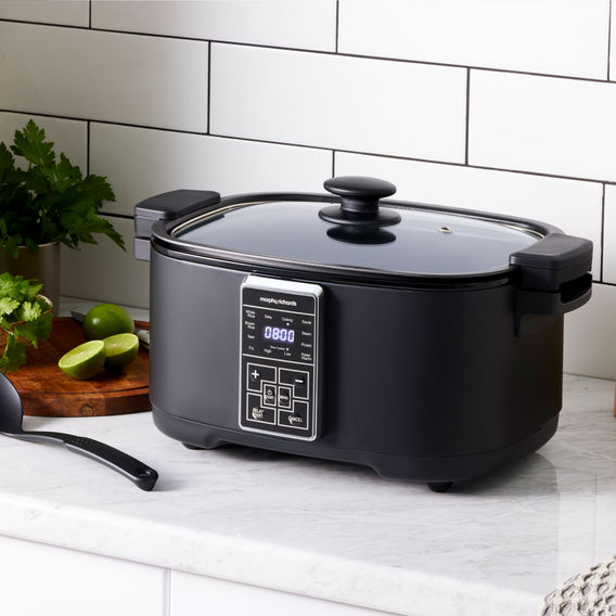 Morphy Richards Digital 6.5L Slow Cooker - Matte Black