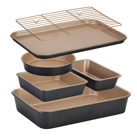Ceramabake Cleverstack 6pce Bakeware Set Ceramabake Cleverstack 6pce Bakeware Set