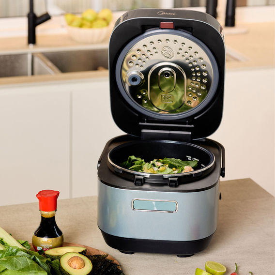 Midea 10 Cup Induction Rice Cooker Steamer