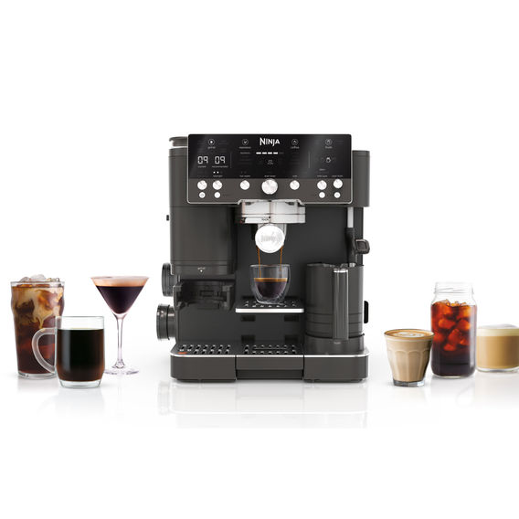 Ninja Luxe Cafe Premier Espresso Machine Midnight Black Ninja Luxe Cafe Premier Espresso Machine Midnight Black