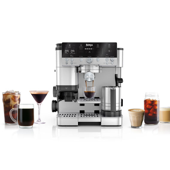 Ninja Luxe Cafe Premier Espresso Machine Stainless Steel