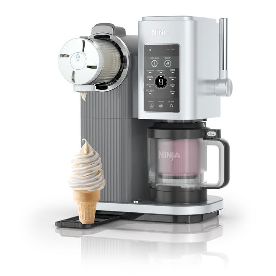 Ninja Swirl By CREAMi® - Platinum Silver Ninja Swirl By CREAMi® - Platinum Silver