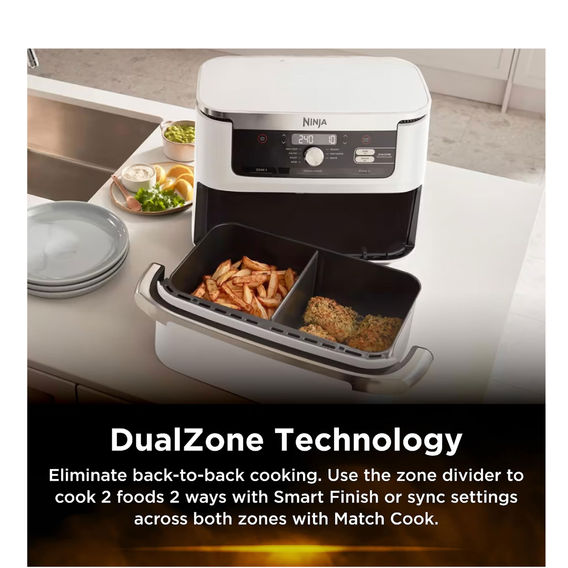 Ninja 10.4L FlexDrawer Air Fryer White Ninja 10.4L FlexDrawer Air Fryer White