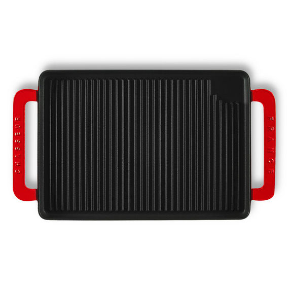 CHASSEUR Rectangular Grill 42 x 24cm Inferno Red