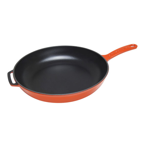 CHASSEUR Fry Pan with Cast Handle 28cm Inferno Red CHASSEUR Fry Pan with Cast Handle 28cm Inferno Red