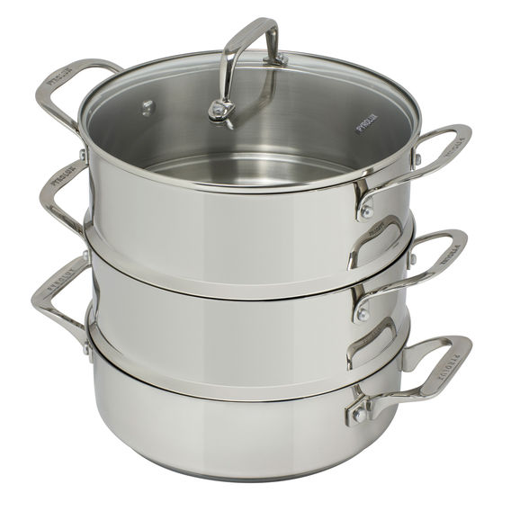 PYROLUX Pyrosteel 3-Tier Steamer Set 24cm