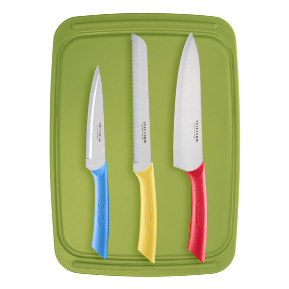 SCANPAN Spectrum 4PC Knife Board Set SCANPAN Spectrum 4PC Knife Board Set