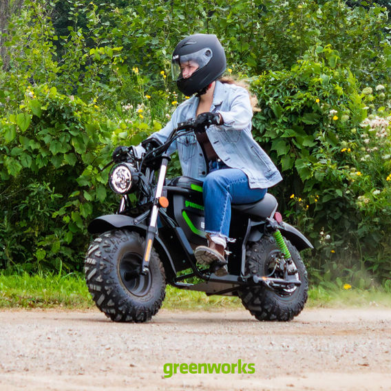 Greenworks STEALTH Series Youth Mini Bike Kit Greenworks STEALTH Series Youth Mini Bike Kit