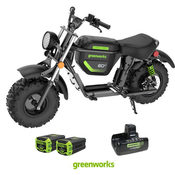 Greenworks STEALTH Series Youth Mini Bike Kit Greenworks STEALTH Series Youth Mini Bike Kit