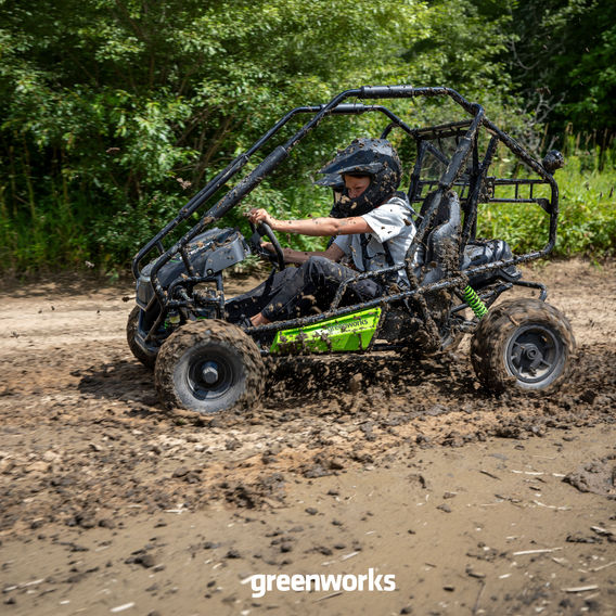 Greenworks Stealth Off-Road Go Kart Greenworks Stealth Off-Road Go Kart