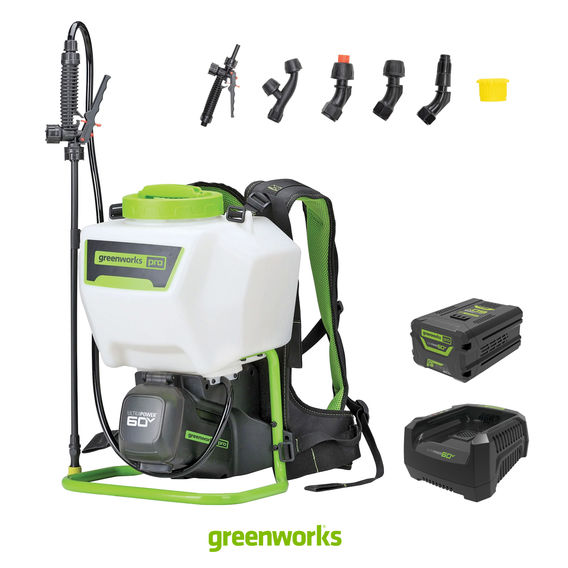 Greenworks 60V 15L Backpack Sprayer Kit
