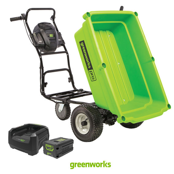Greenworks Self-Propelled Garden Cart Greenworks Self-Propelled Garden Cart