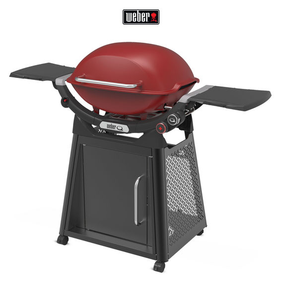 Weber Family Q+ Flame Red Weber Family Q+ Flame Red