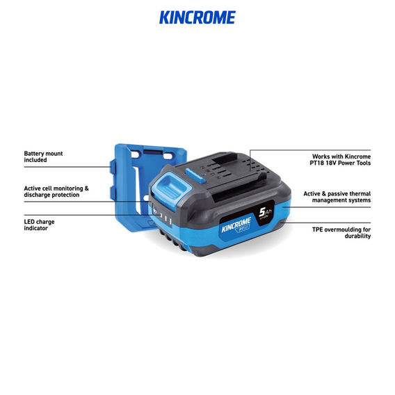 Kincrome 18V 2pc Drill & Impact Driver Combo Kit