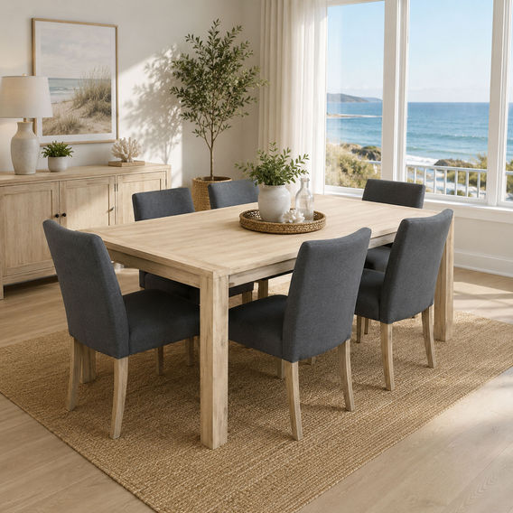 Nelson 7PC 180cm Rec Dining Set