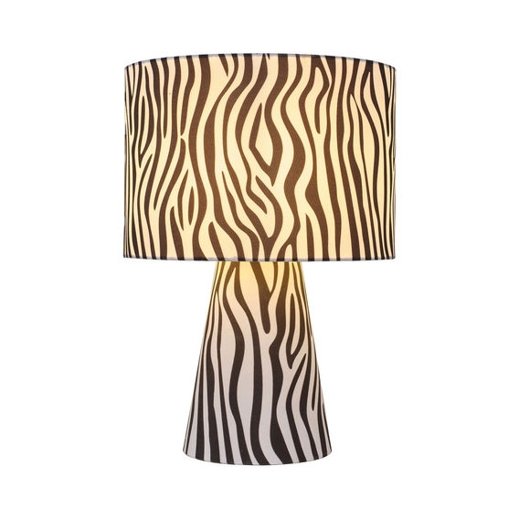 Momo Table Lamp - Zebra