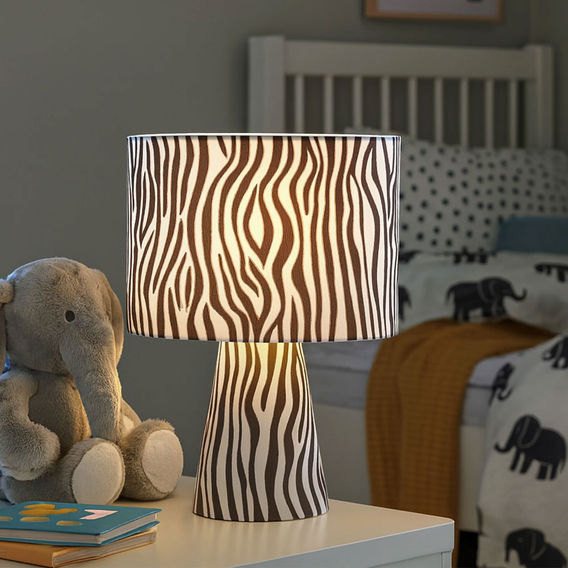 Momo Table Lamp - Zebra