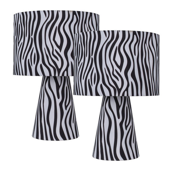 Momo Table Lamp - Zebra Momo Table Lamp - Zebra