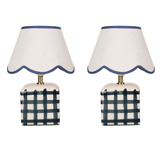 Romy Ceramic Table Lamp - Blue Romy Ceramic Table Lamp - Blue