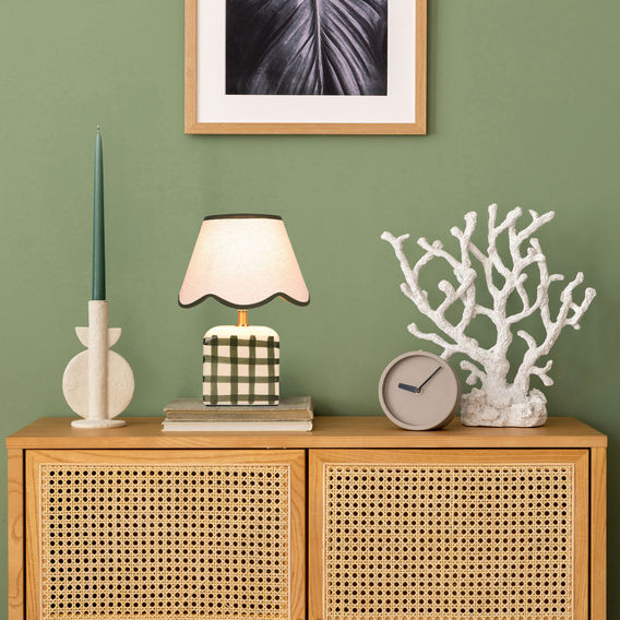 Romy Ceramic Table Lamp - Green