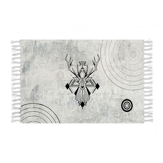 SOGA 90cm Minimalist Design Rug SOGA 90cm Minimalist Design Rug