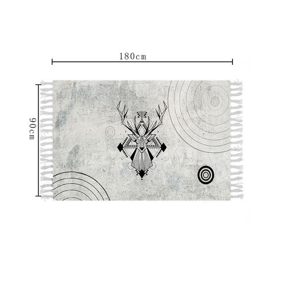 SOGA 90cm Minimalist Design Rug