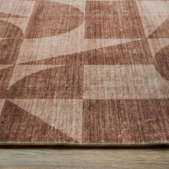 Revive Tino Brown Rug - S 220x150cm Revive Tino Brown Rug - S 220x150cm