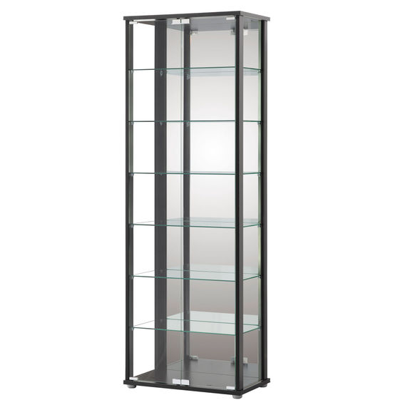 East Glass 7-Tier Display Cabinet