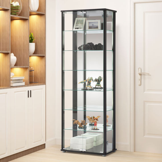 East Glass 7-Tier Display Cabinet East Glass 7-Tier Display Cabinet