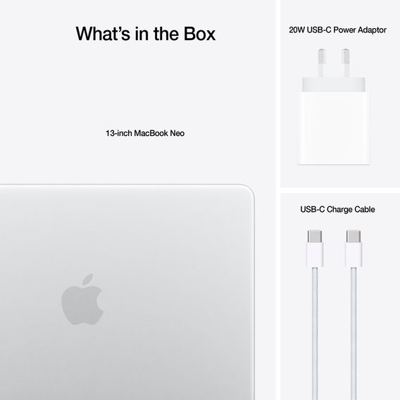 MacBook Neo 13in - 256GB Silver