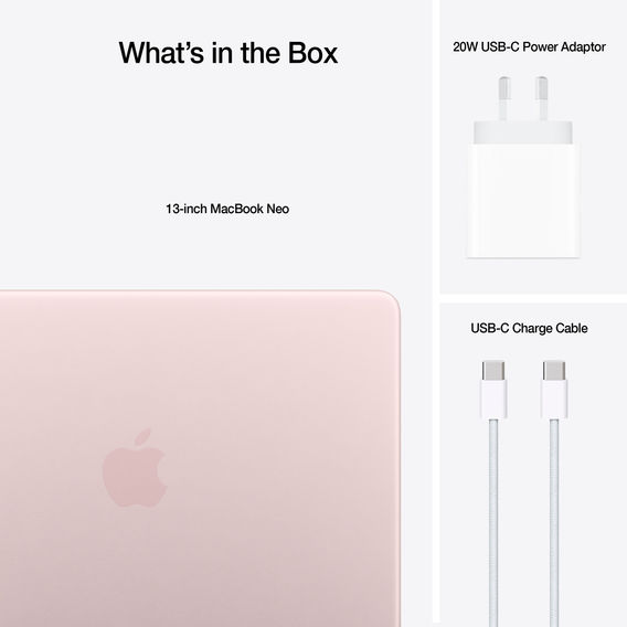 MacBook Neo 13in - 512GB Blush