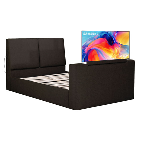 Galaxy TV Bed Bundle King Black (Save $101.40)