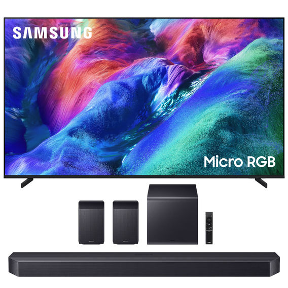 Samsung Micro RGB 4K AI Smart TV 65 Inch Bundle (Save $117) Samsung Micro RGB 4K AI Smart TV 65 Inch Bundle (Save $117)